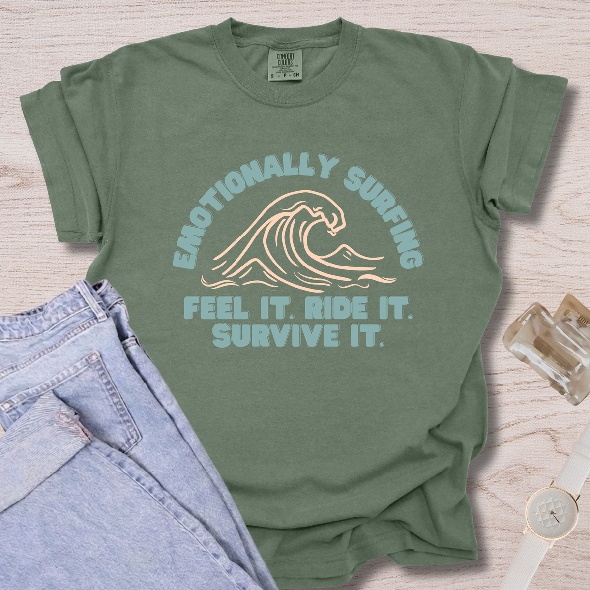 Emotionally Surfing T-shirt
