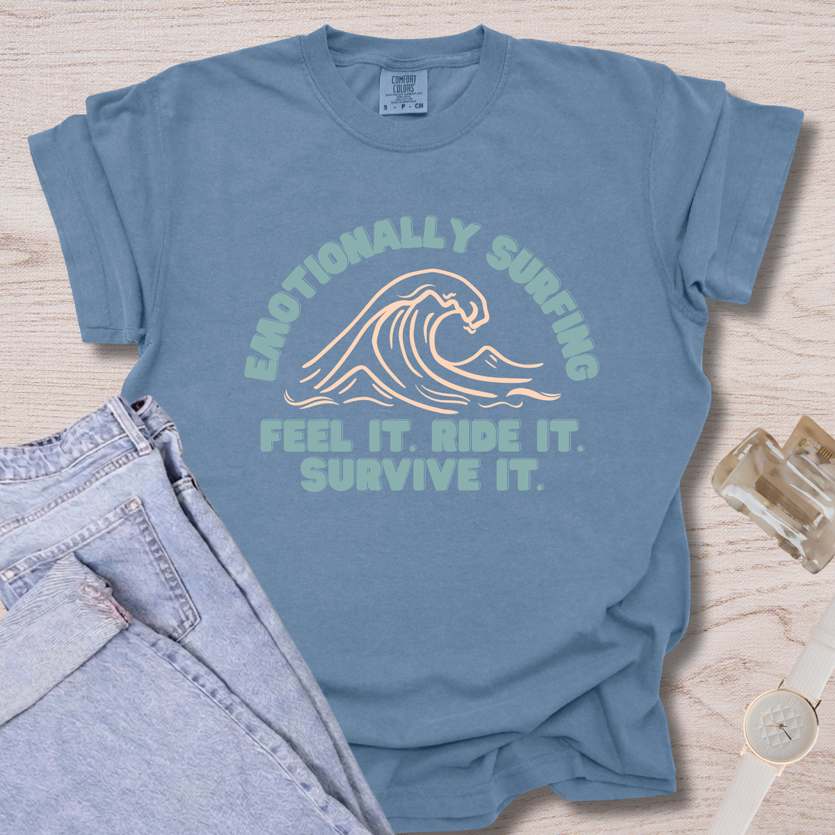 Emotionally Surfing T-shirt