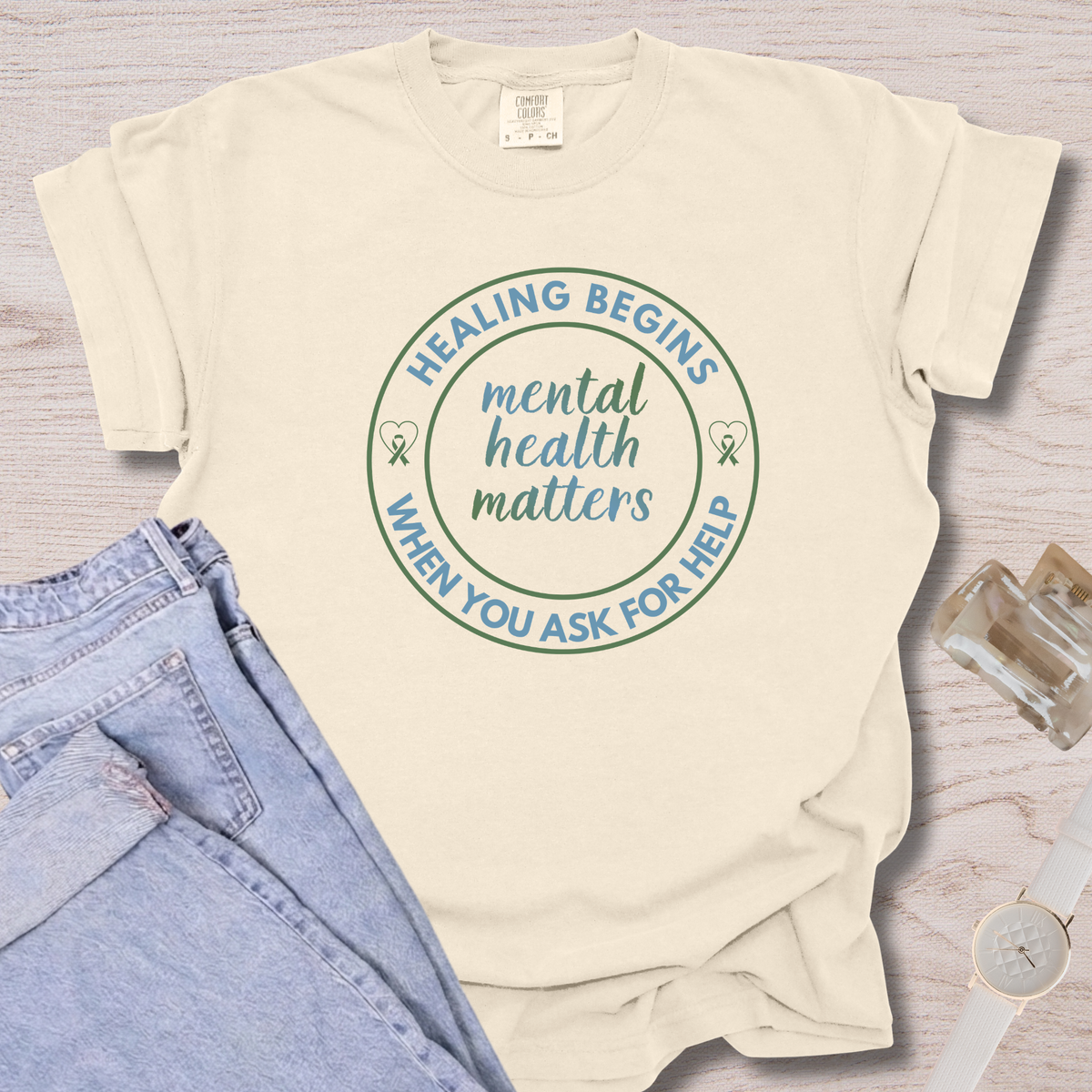 Healing Begins When You Ask For Help T-shirt