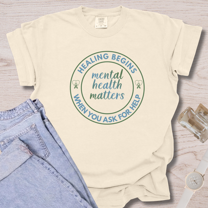 Healing Begins When You Ask For Help T-shirt