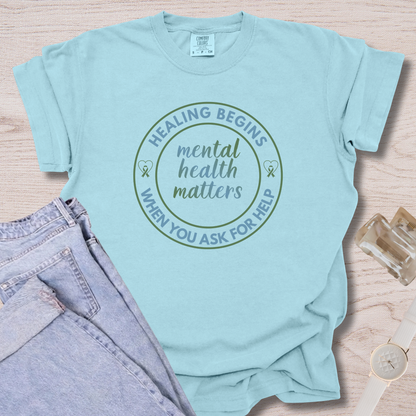 Healing Begins When You Ask For Help T-shirt