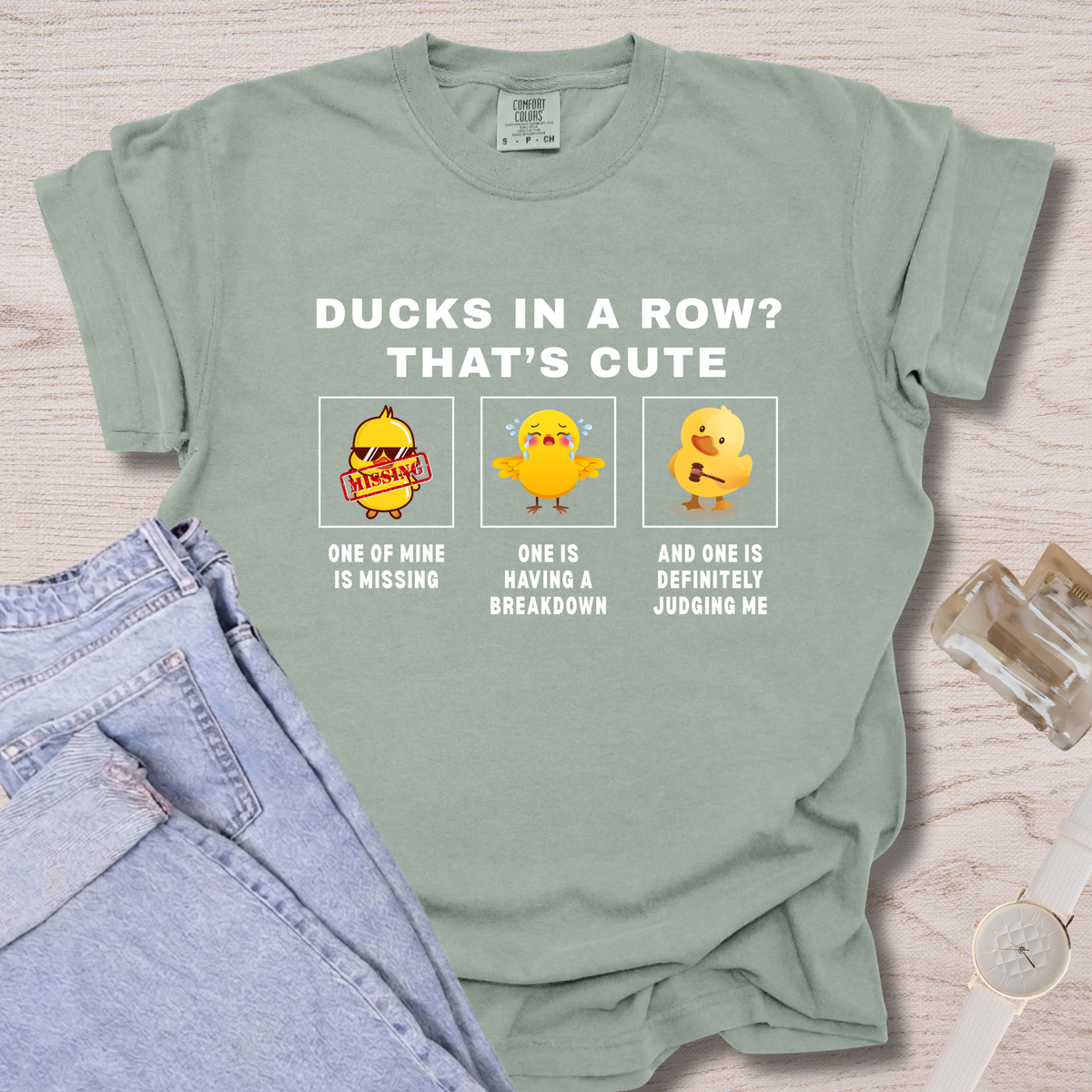 Ducks In A Row That's Cute T-shirt
