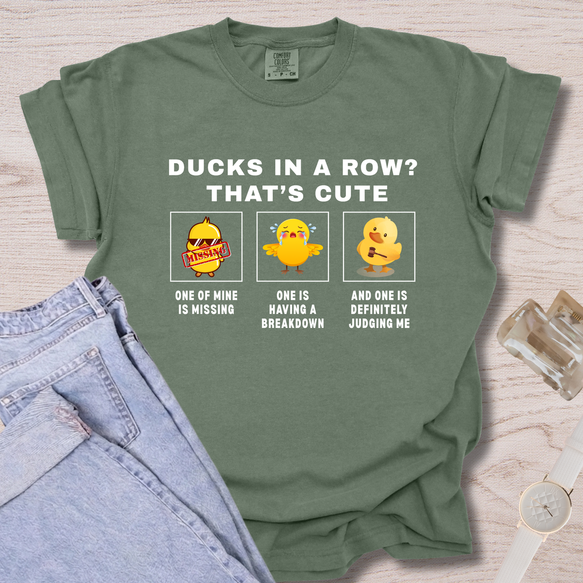 Ducks In A Row That's Cute T-shirt
