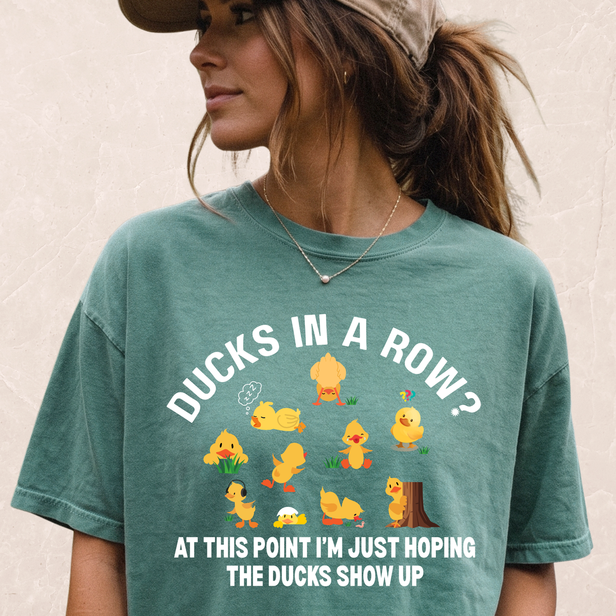 Ducks In A Row At This Point T-shirt