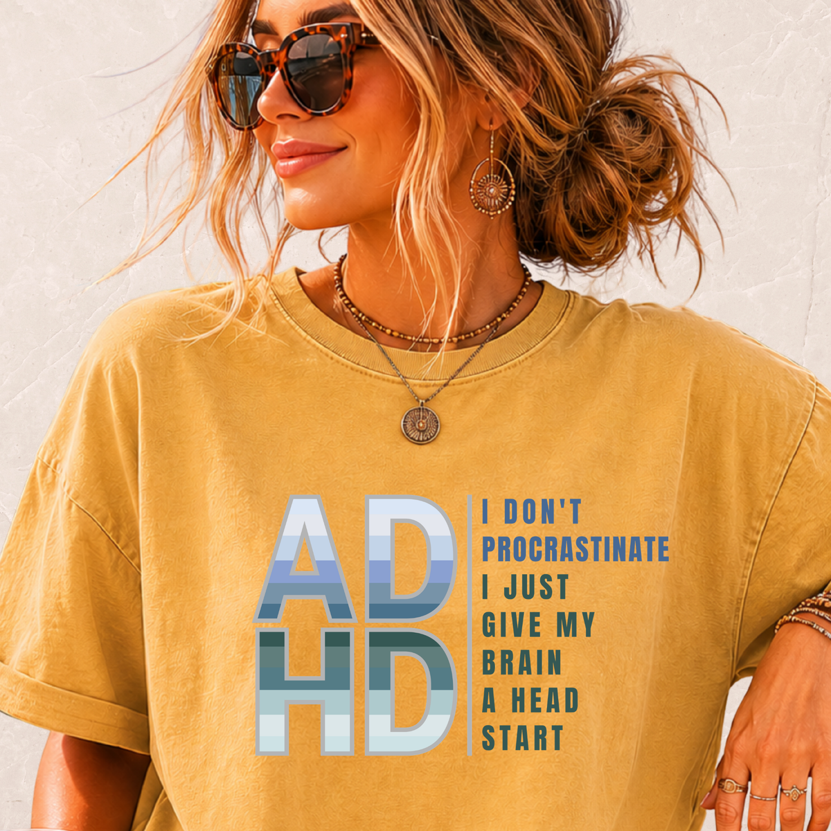 ADHD I Don't Procrastinate T-shirt