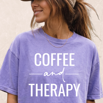 Coffee And Therapy T-shirt