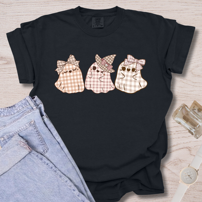 Plaid Ghosts T-shirt