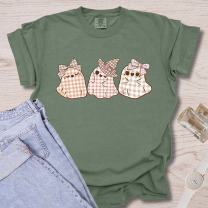 Plaid Ghosts T-shirt