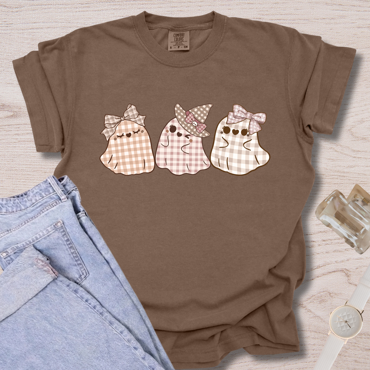 Plaid Ghosts T-shirt