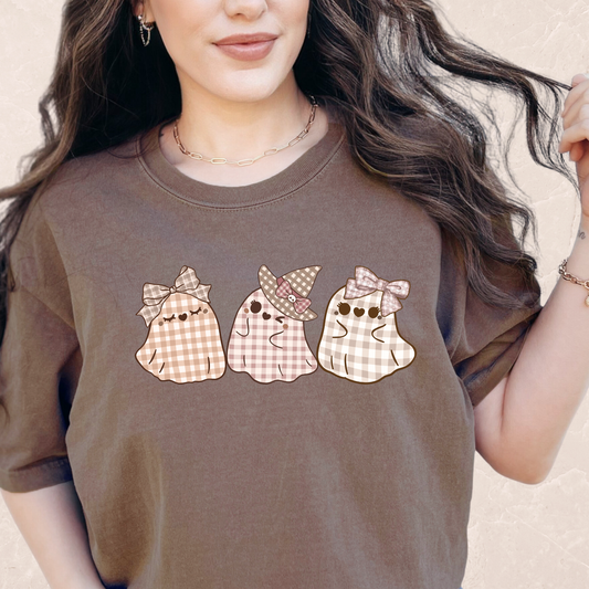 Plaid Ghosts T-shirt