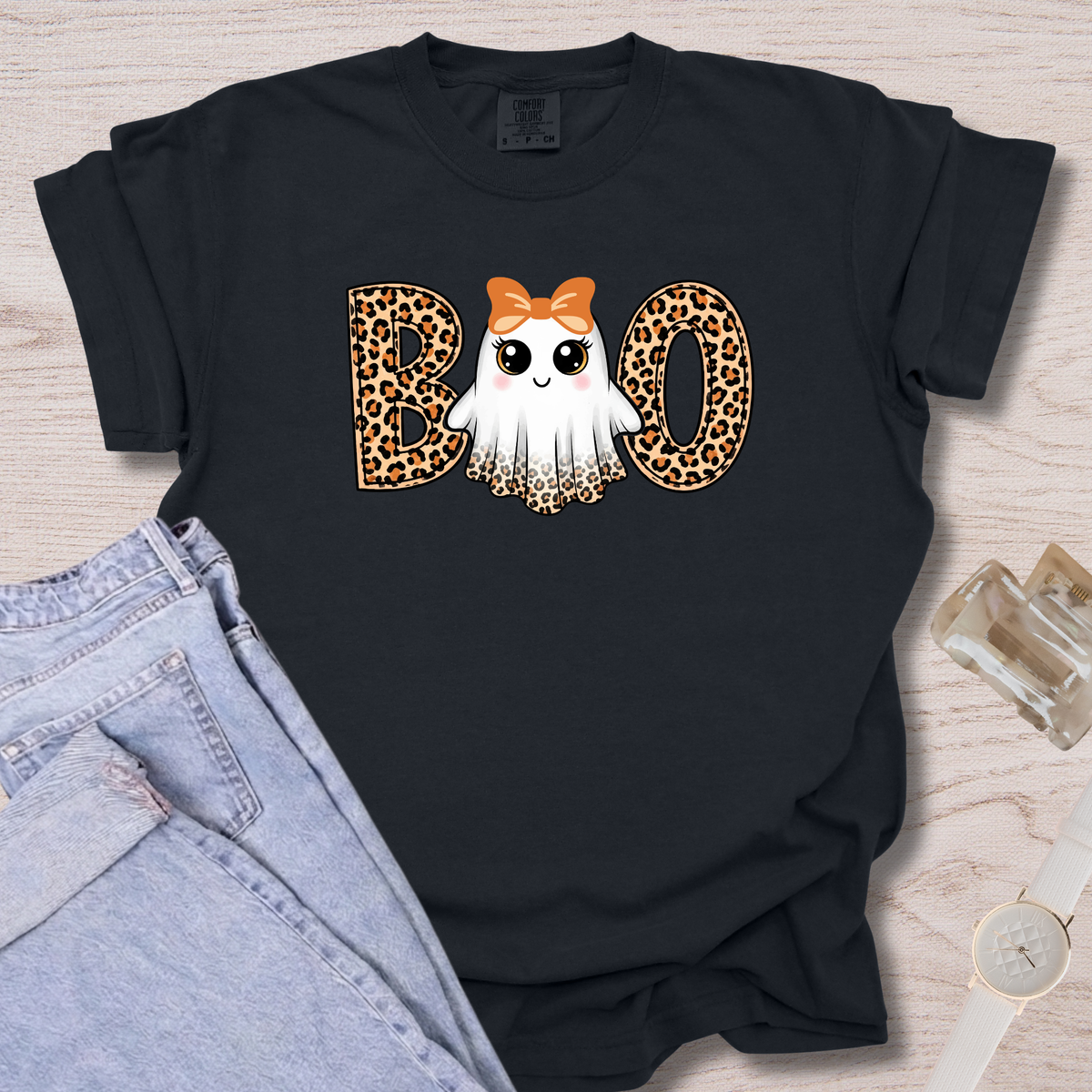 Boo Cheetah Ghost T-shirt