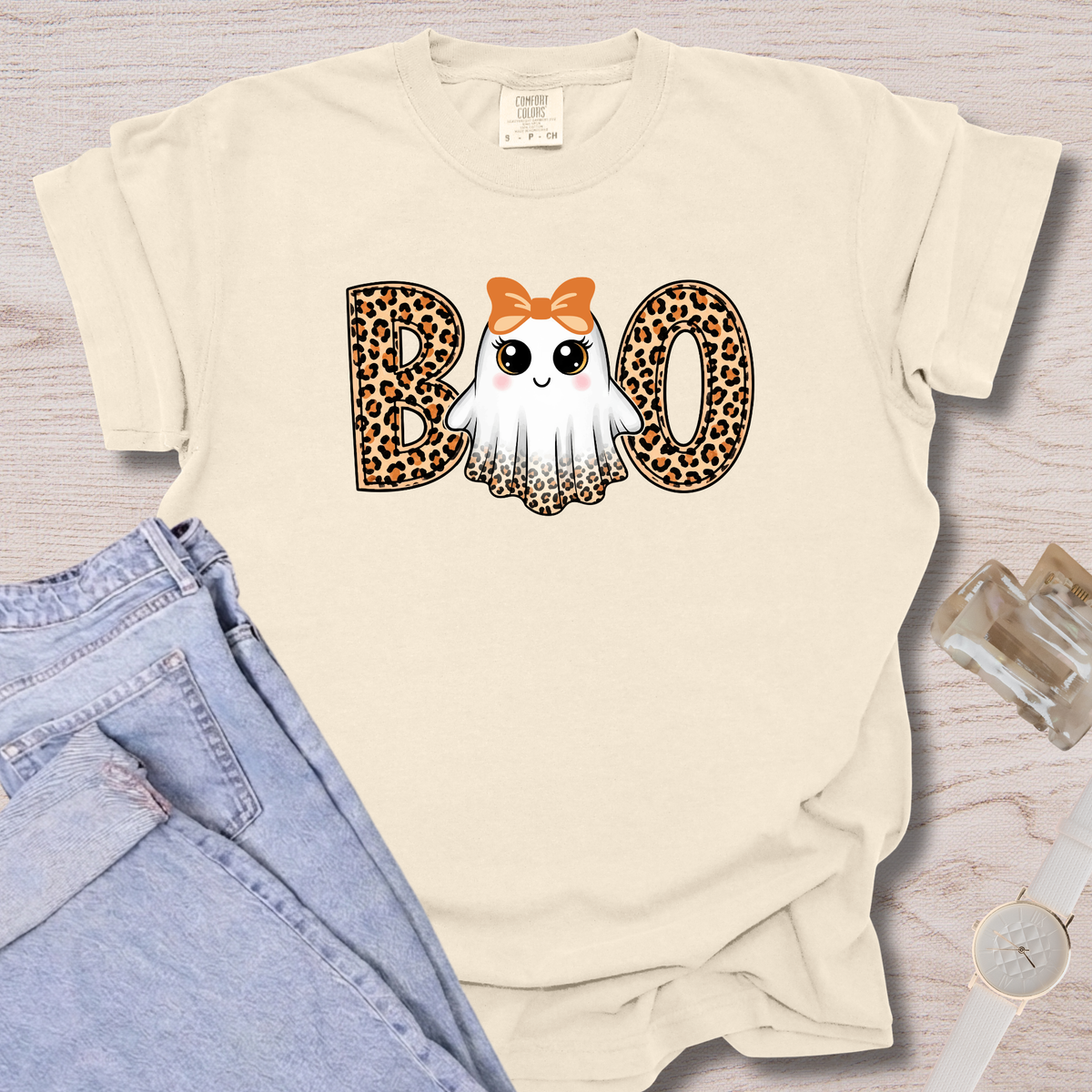 Boo Cheetah Ghost T-shirt