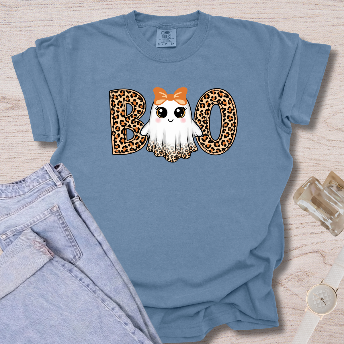 Boo Cheetah Ghost T-shirt
