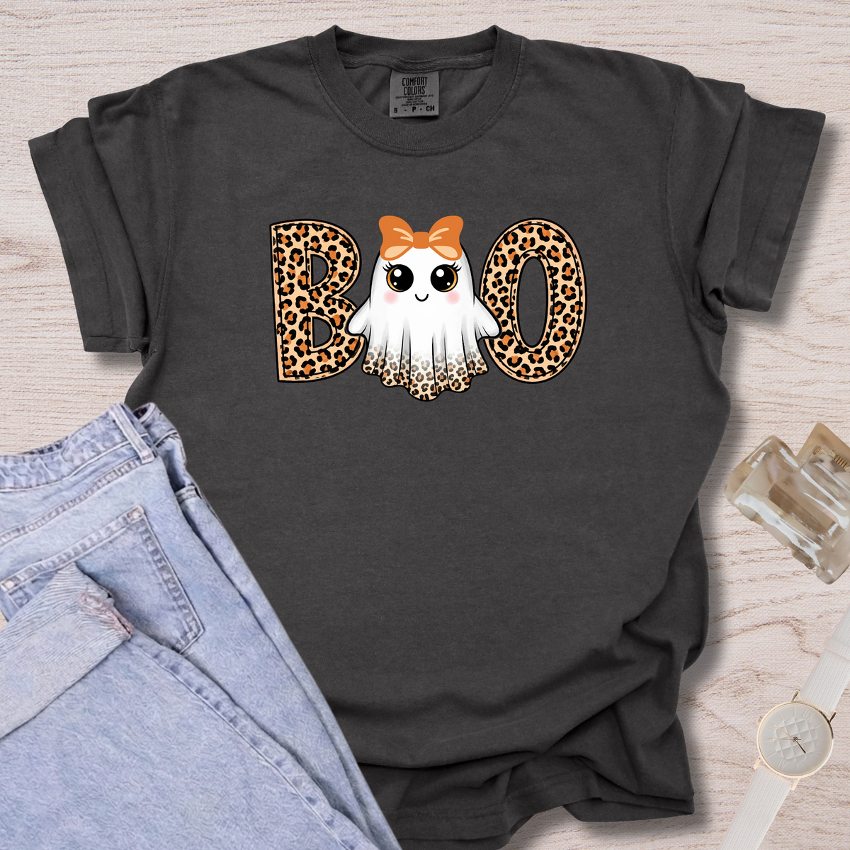 Boo Cheetah Ghost T-shirt