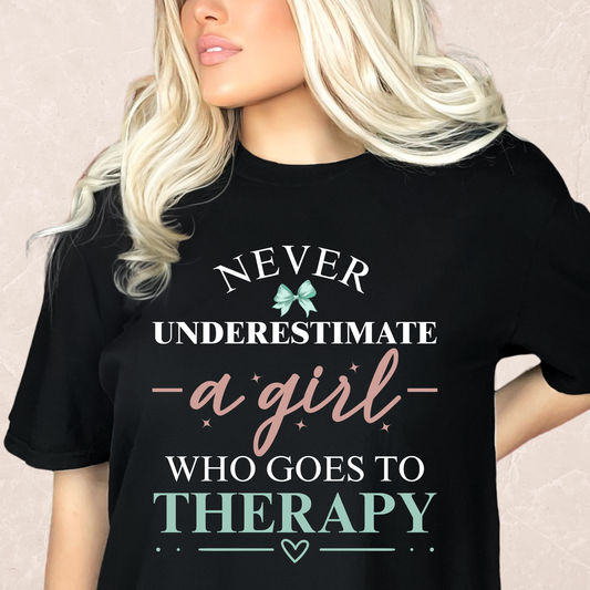 Never Underestimate A Girl T-shirt