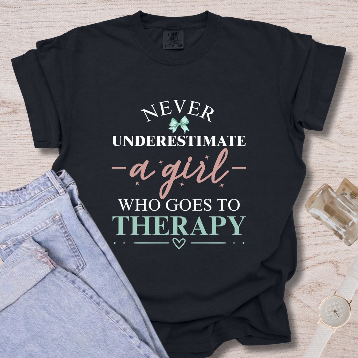 Never Underestimate A Girl T-shirt