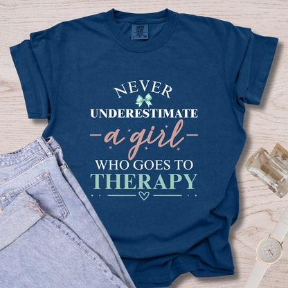 Never Underestimate A Girl T-shirt