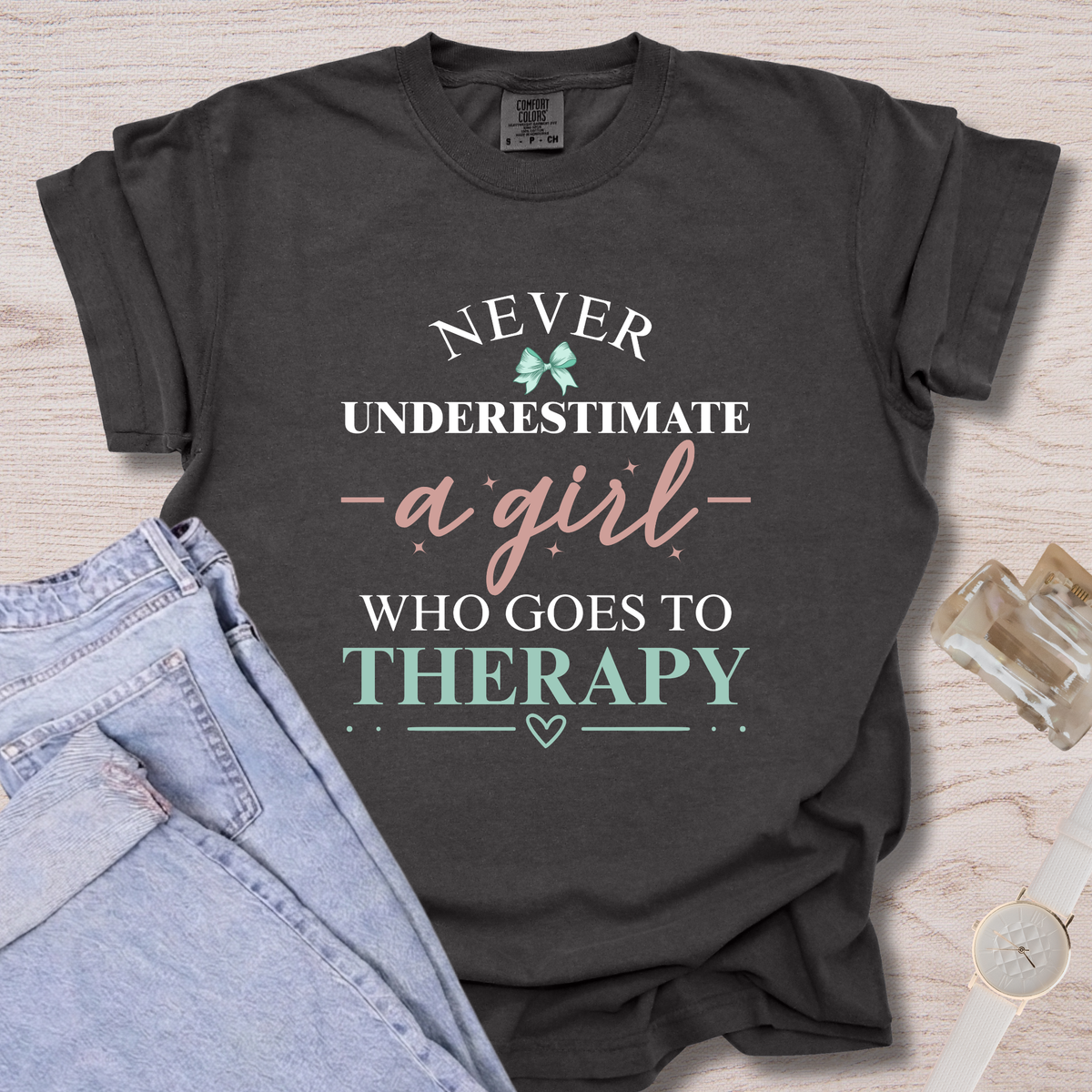 Never Underestimate A Girl T-shirt