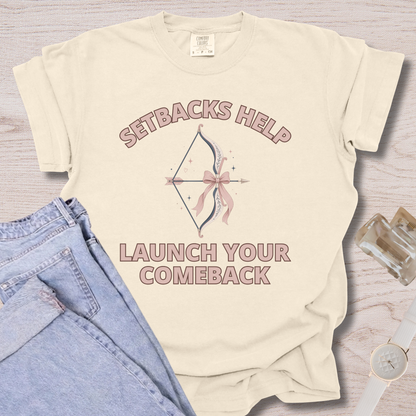 Setbacks Helps T-shirt