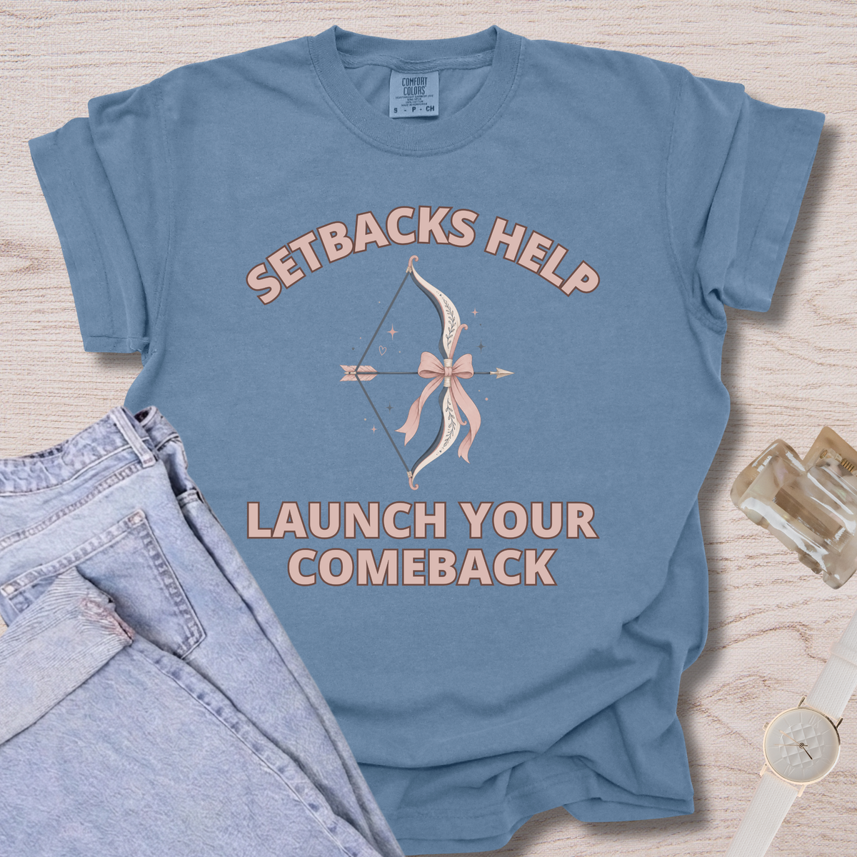 Setbacks Helps T-shirt