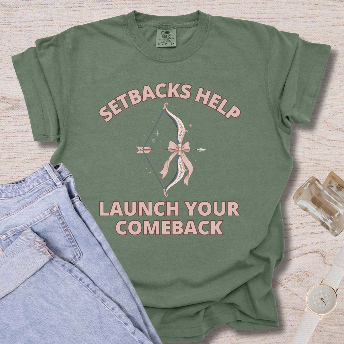 Setbacks Helps T-shirt