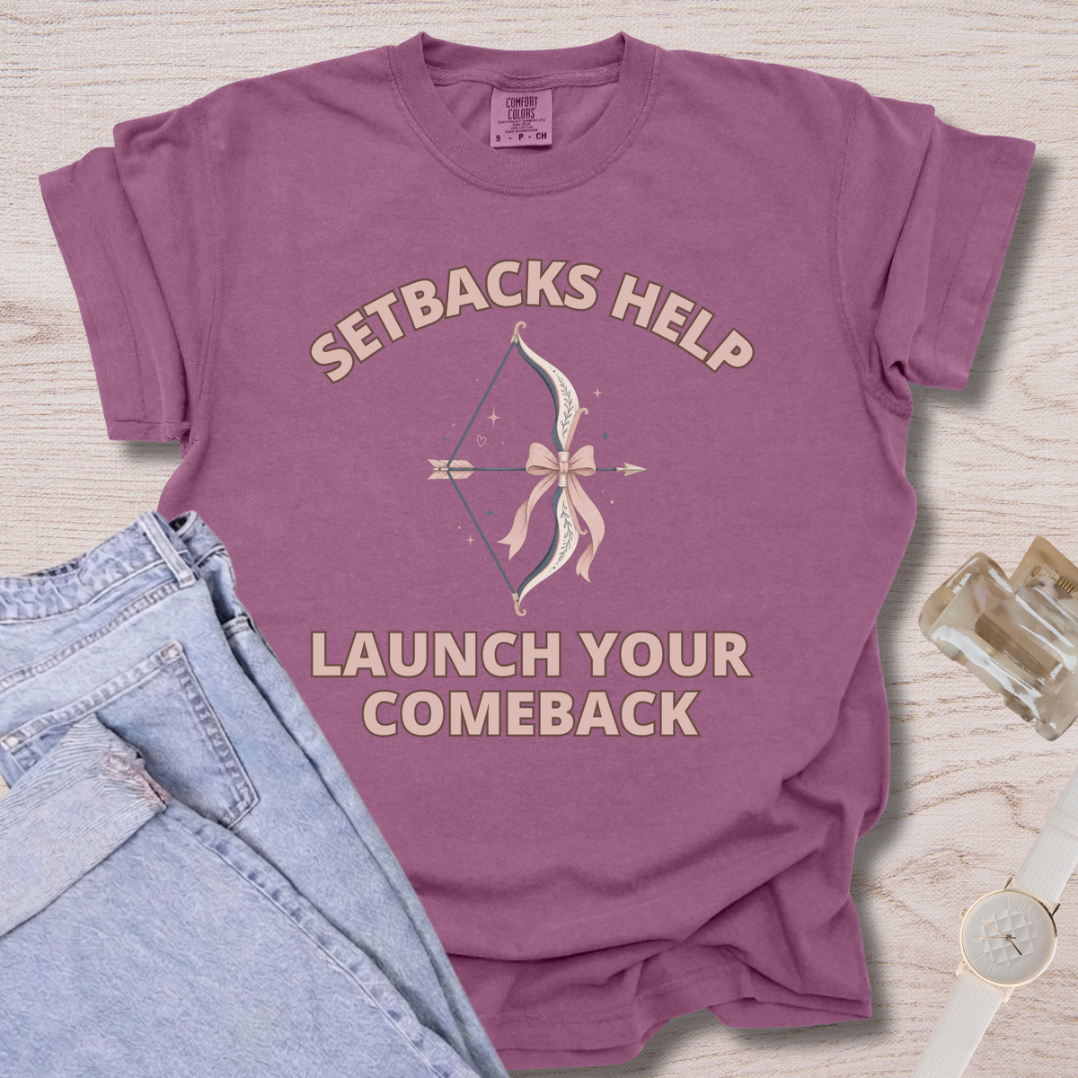 Setbacks Helps T-shirt