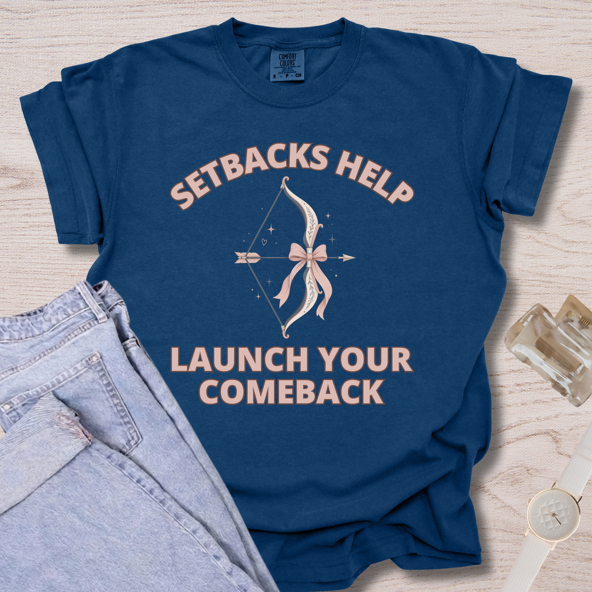 Setbacks Helps T-shirt