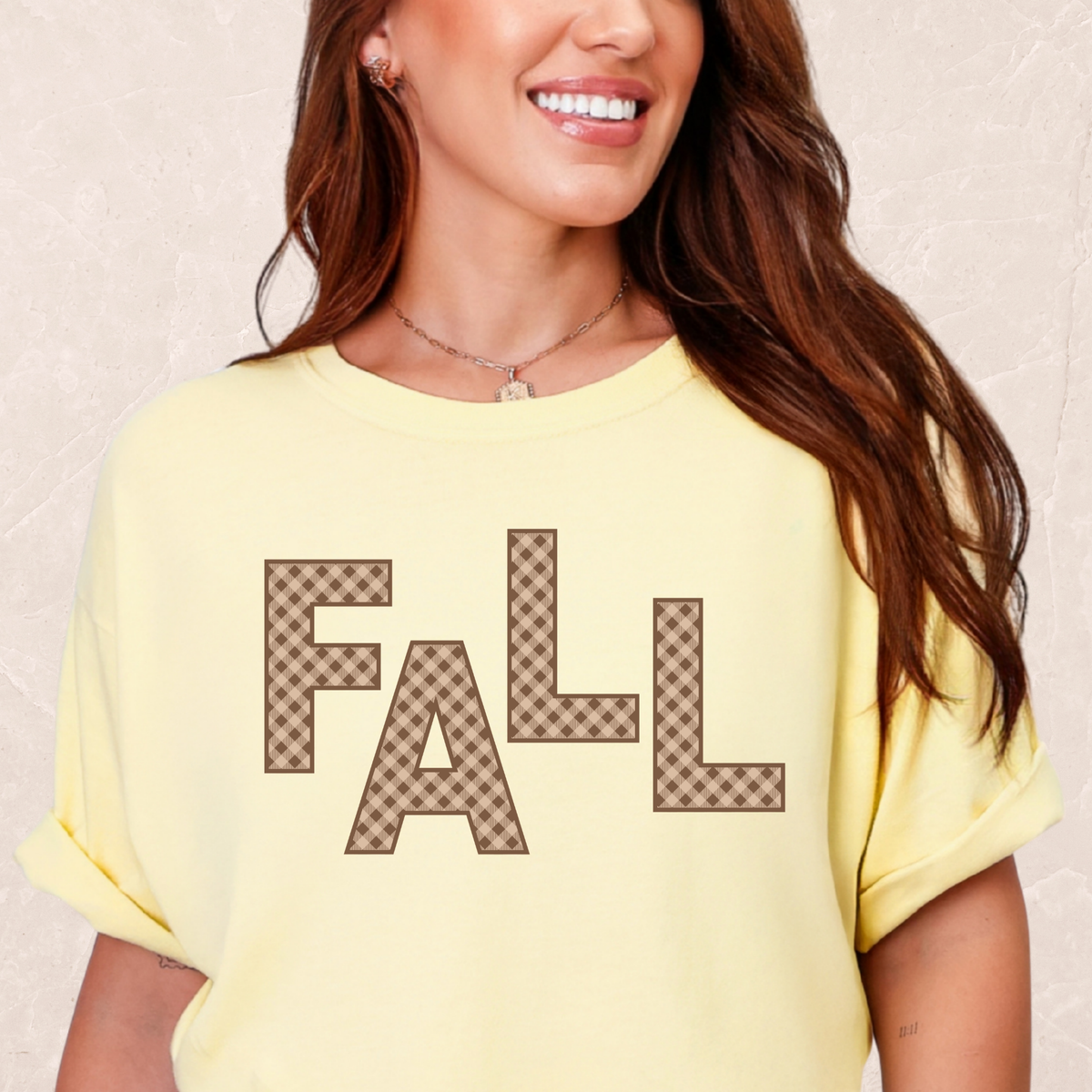 Plaid Fall T-shirt