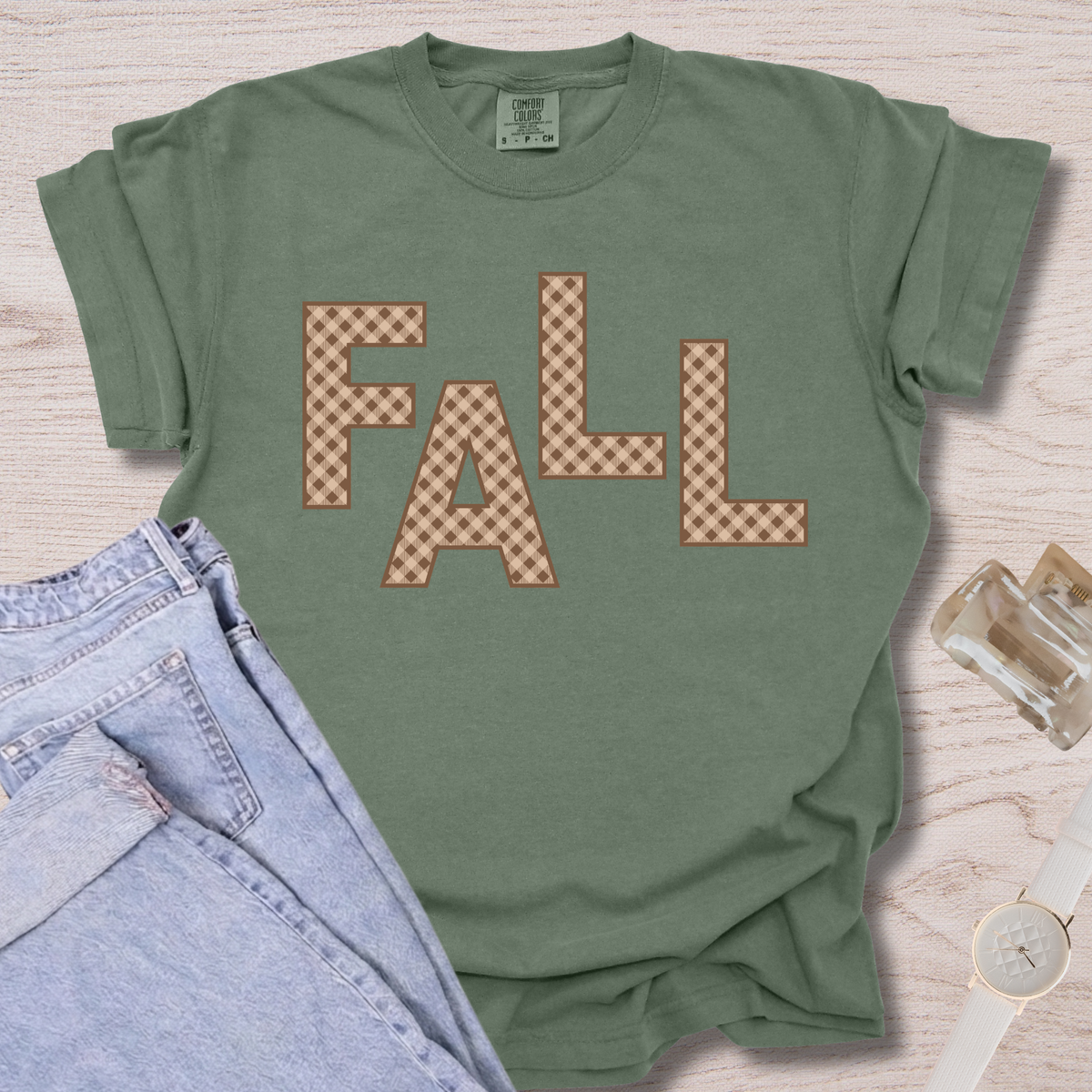 Plaid Fall T-shirt