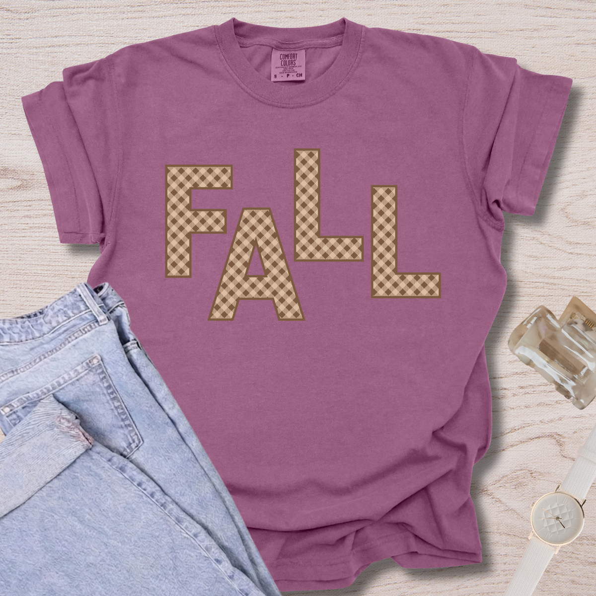 Plaid Fall T-shirt