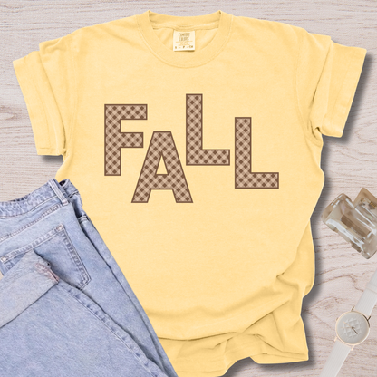 Plaid Fall T-shirt