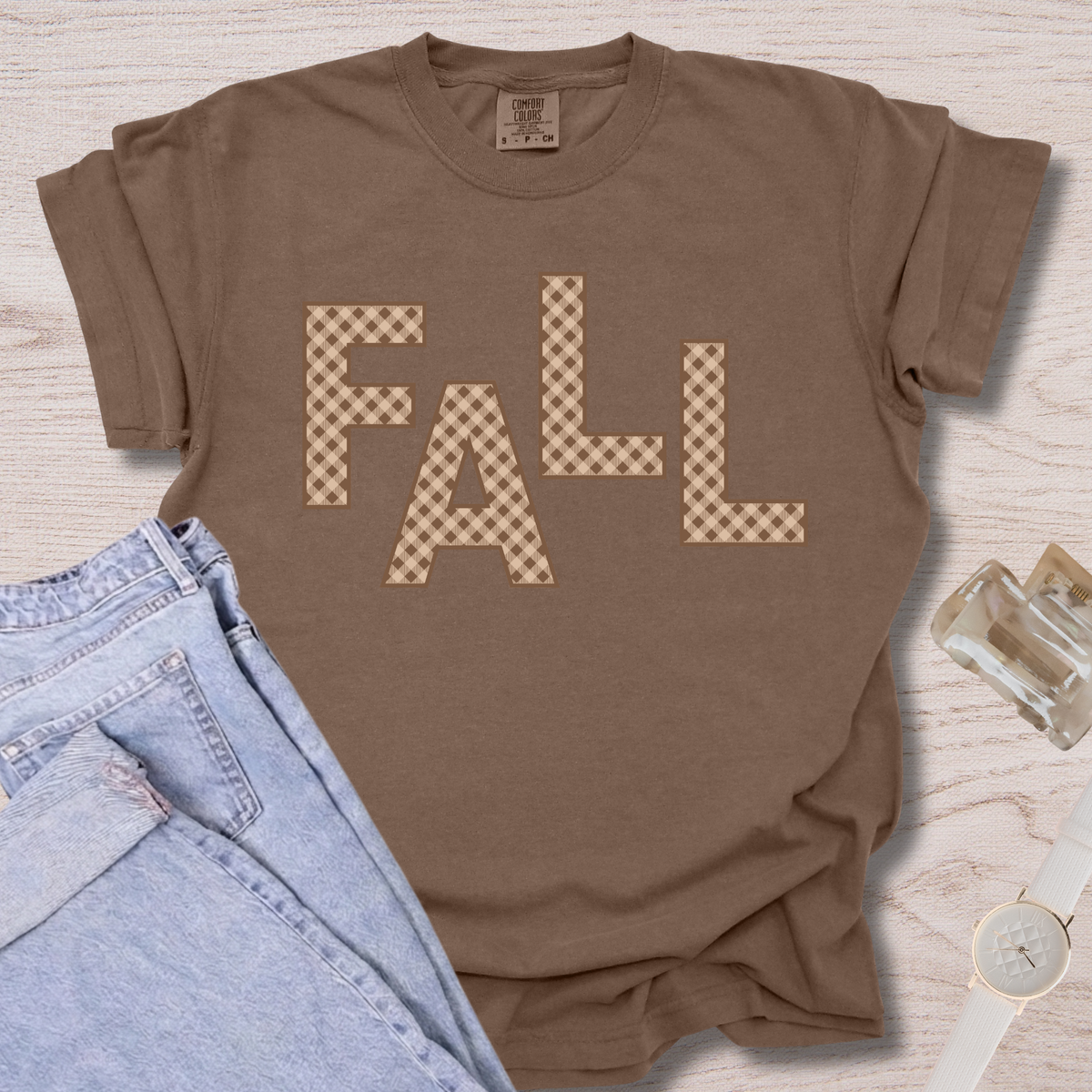 Plaid Fall T-shirt