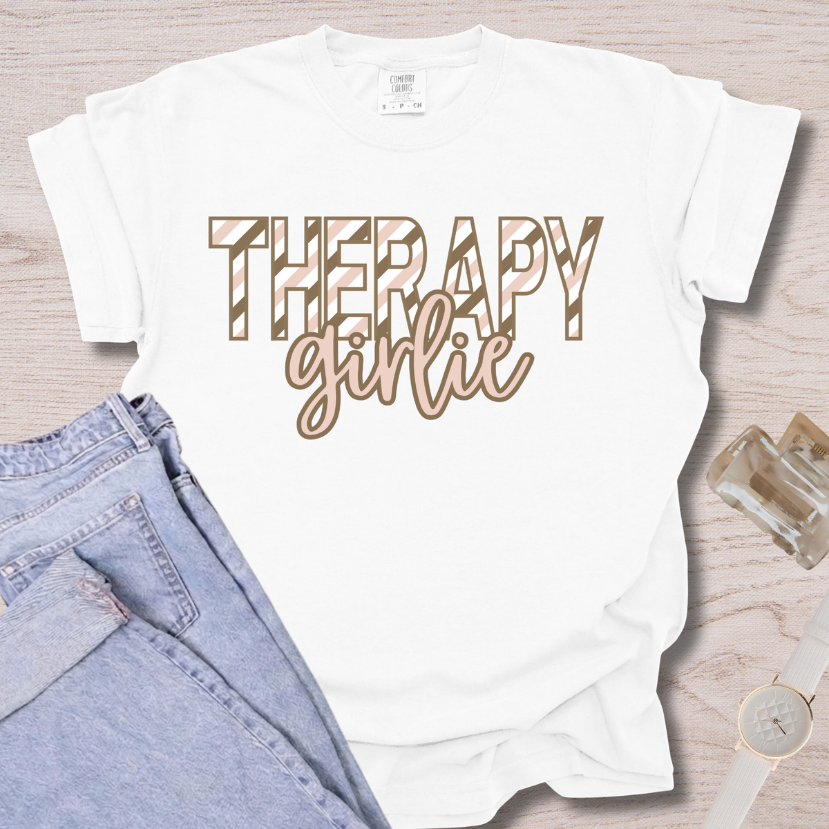 Therapy Girlie T-shirt