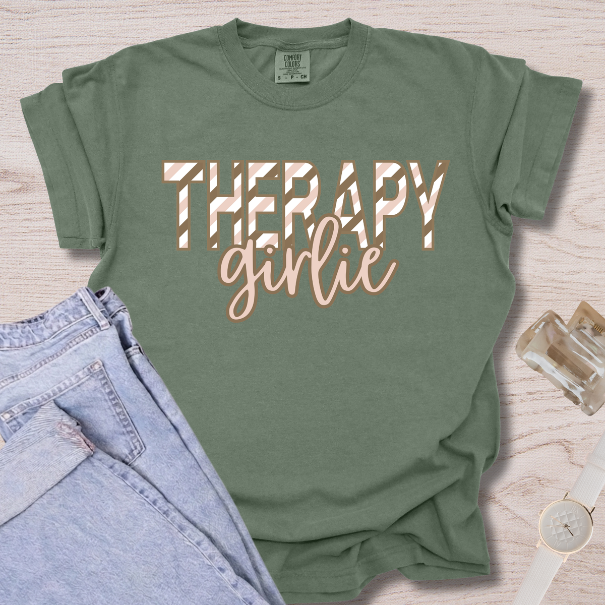 Therapy Girlie T-shirt