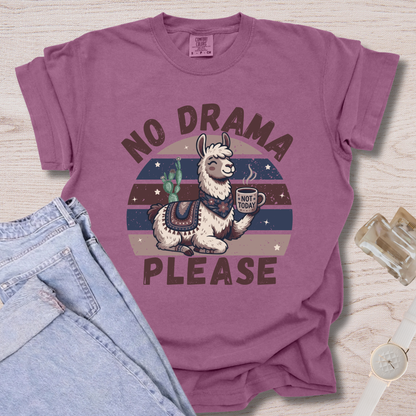No Drama Please T-shirt