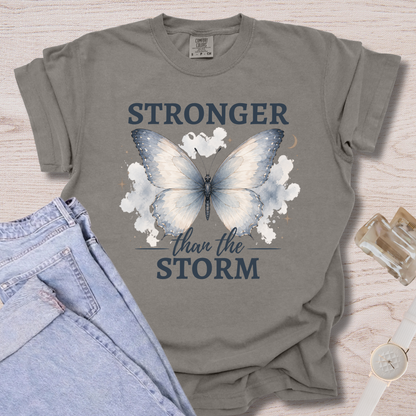 Stronger Than The Storm Butterfly T-shirt
