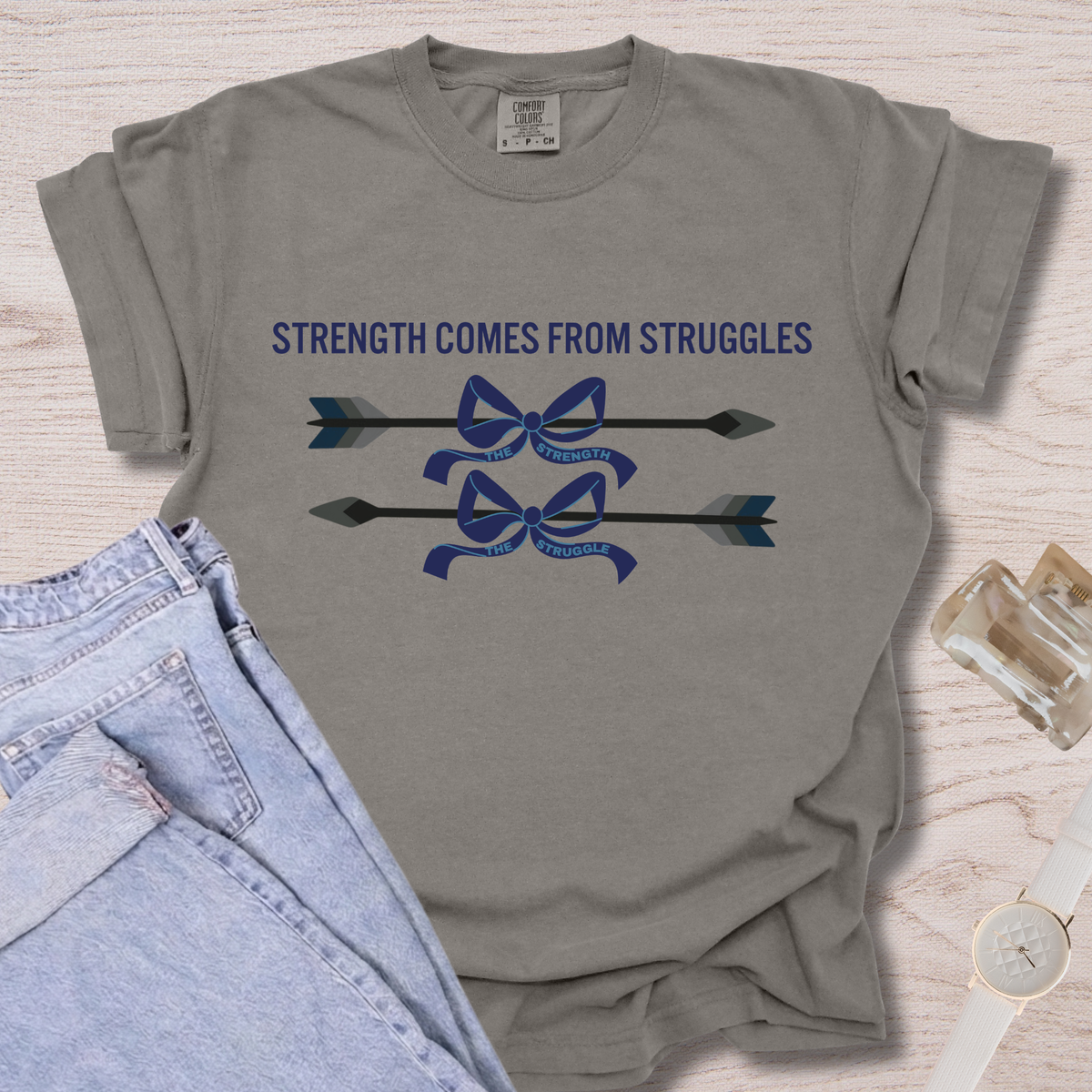 Strength Comes From Struggles T-shirt