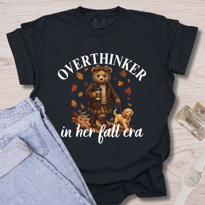 Overthinker In Her Fall Era T-shirt