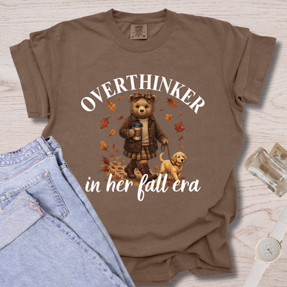 Overthinker In Her Fall Era T-shirt