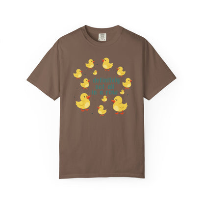 Definitely Not All In A Row T-shirt