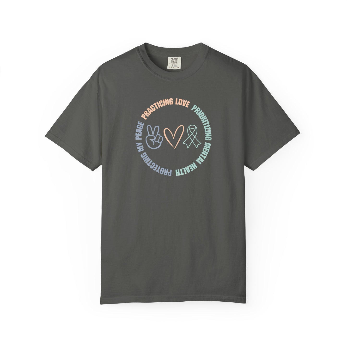 Protecting My Peace Practicing Love Prioritizing Mental Health T-shirt