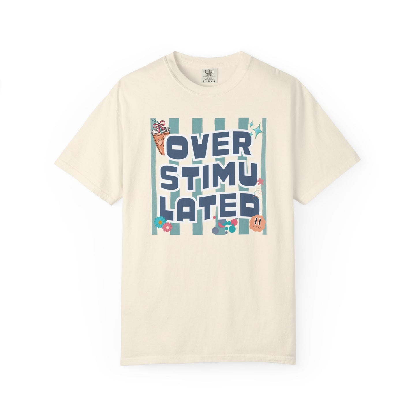 Overstimulated Striped T-shirt