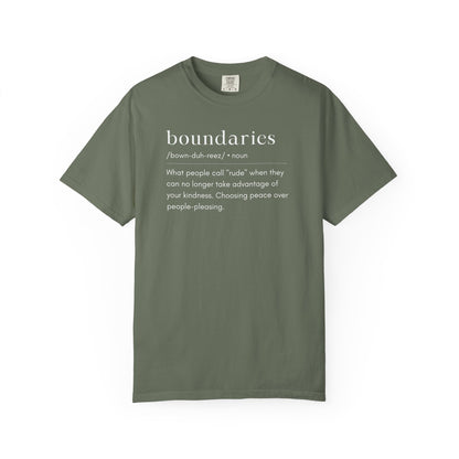 Boundaries Definition T-shirt