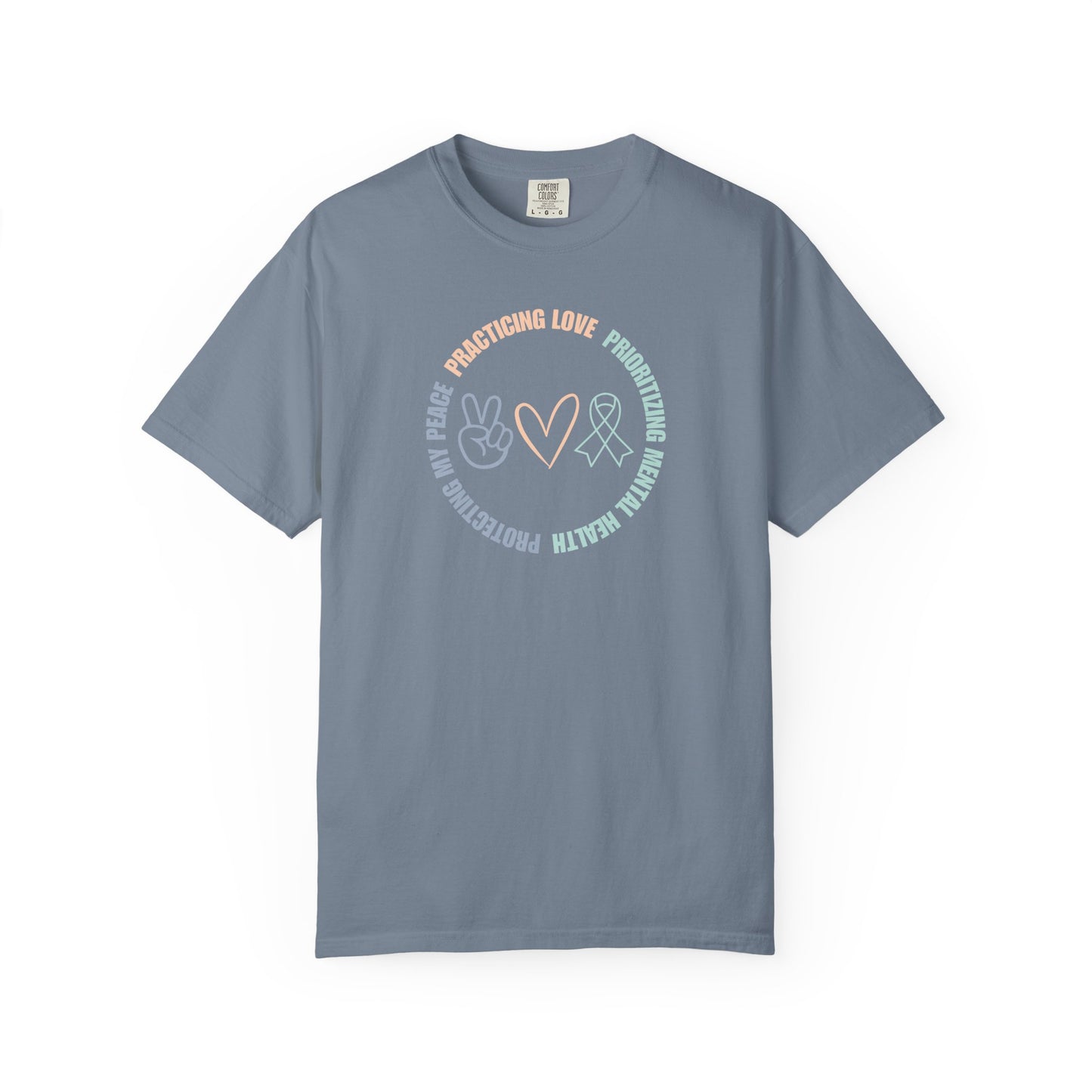 Protecting My Peace Practicing Love Prioritizing Mental Health T-shirt