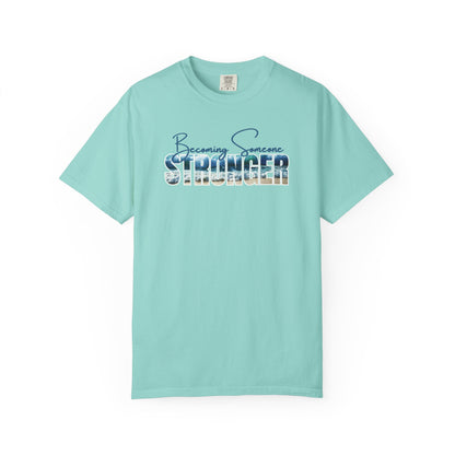 Becoming Someone Stronger Beach Wave T-shirt