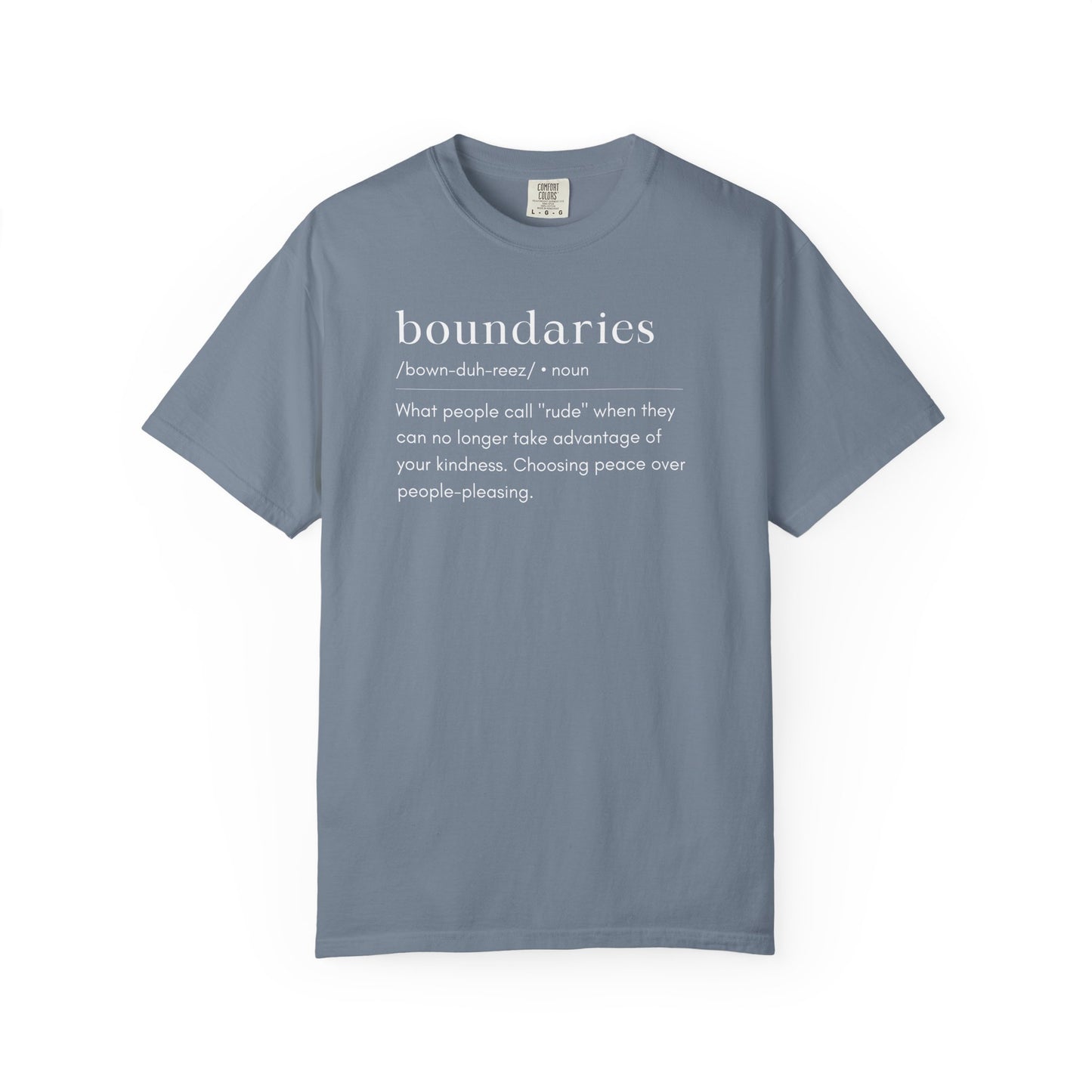 Boundaries Definition T-shirt