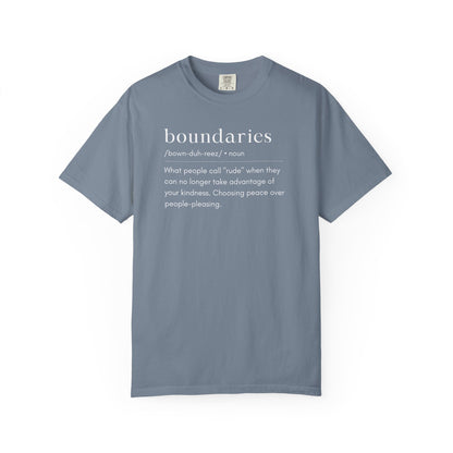 Boundaries Definition T-shirt