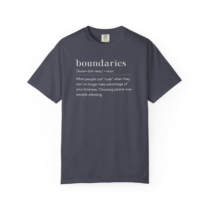 Boundaries Definition T-shirt