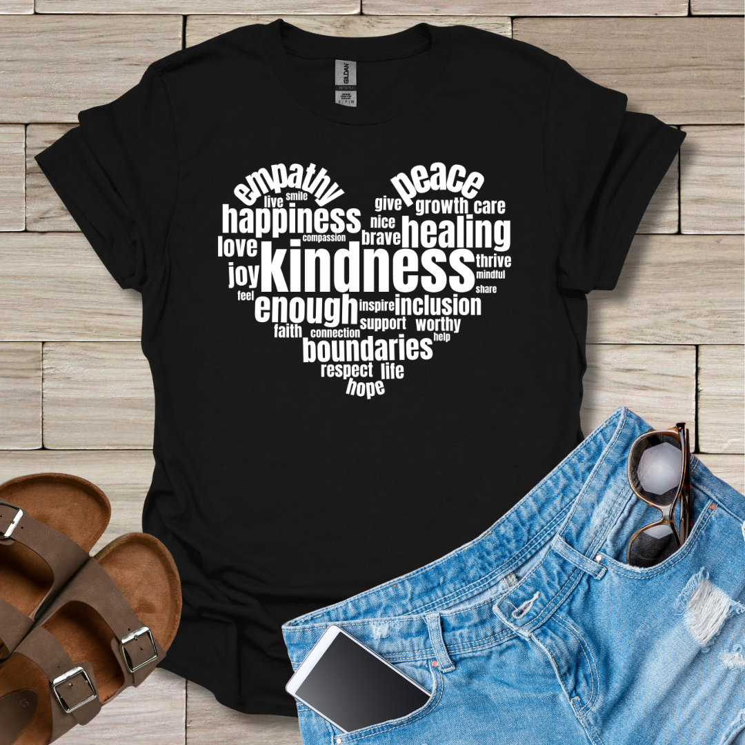 Kind Words Heart T-Shirt