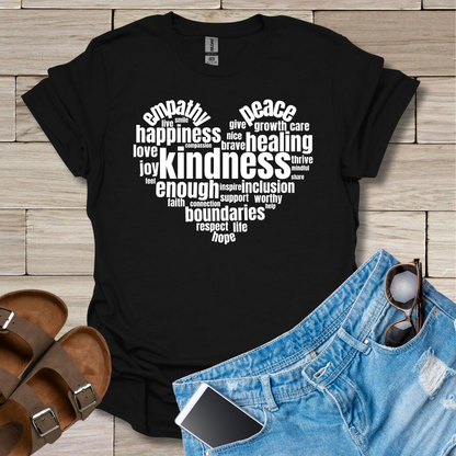 Kind Words Heart T-Shirt